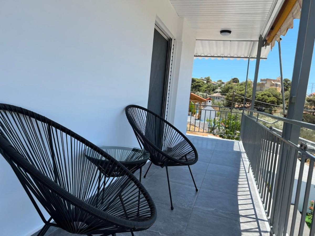 Oceanus Summer House Salamina Exterior foto