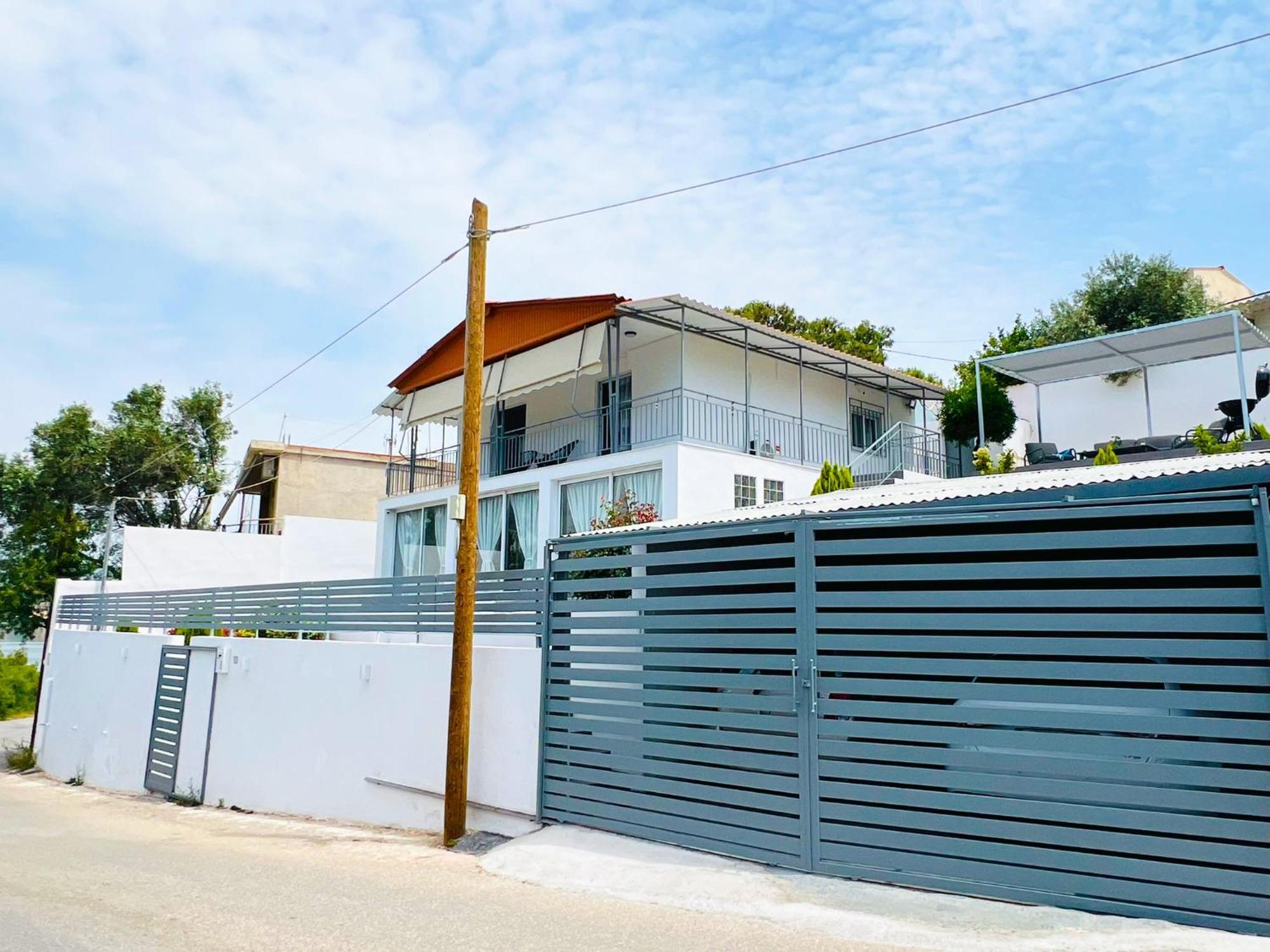 Oceanus Summer House Salamina Exterior foto